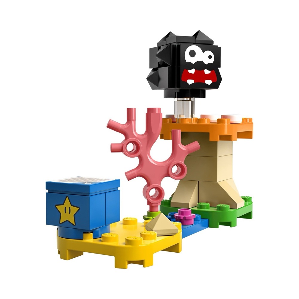 LEGO Super Mario: Fuzzy & Mushroom Platform (30389) Expansion Set Polybag NEW
